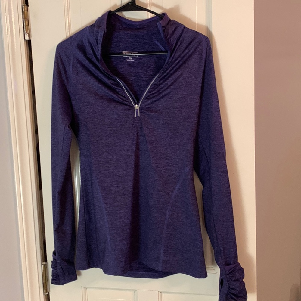 Quarter zip pullover